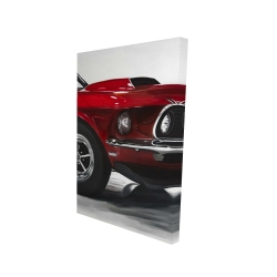 Classic red car