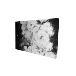 Monochrome rose garden