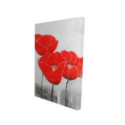 Three poppies