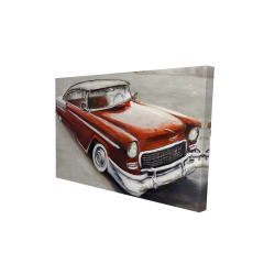 Canvas 24 x 36 - 3D - Vintage classic car