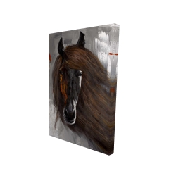 Proud brown horse