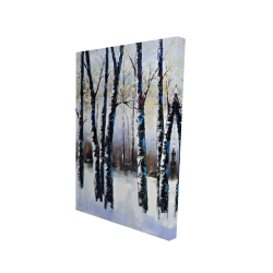 Arbres gelés