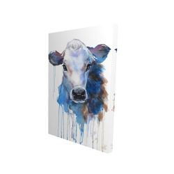 Watercolor jersey cow