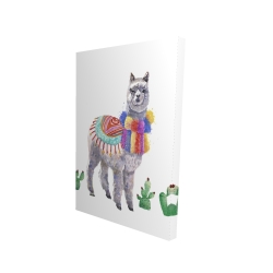 Traditional peruvian lama