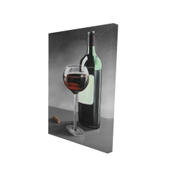 Bottle of burgundy