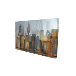 Cityscape with chrysler building