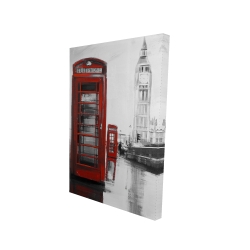 Red phonebooth with the big ben