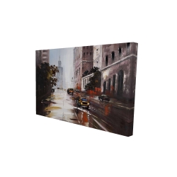 Morning street scene