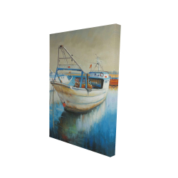 Canvas 24 x 36 - 3D - Fishing boat
