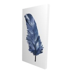 Blue feather