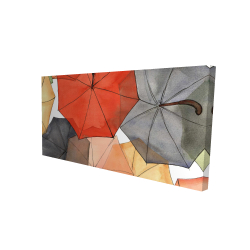 The umbrellas of petit champlain