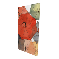 The umbrellas of petit champlain