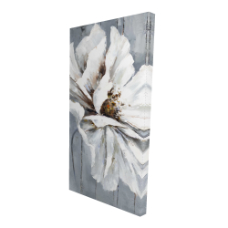 Flower on wood