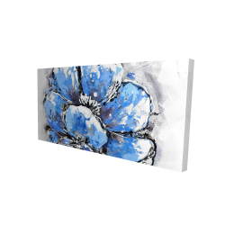 Abstract blue petals