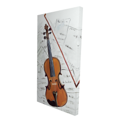 Violon sur partitions