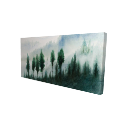 Landscape in watercolor