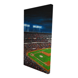 Canvas 24 x 48 - 3D - Baseball game