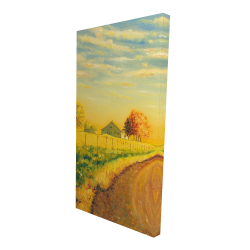 Canvas 24 x 48 - 3D - In the countryside
