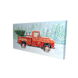 Christmas tree truck