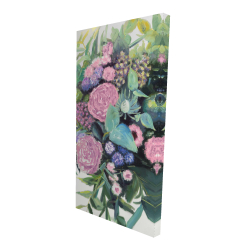 Mélodie de fleurs fuchsia