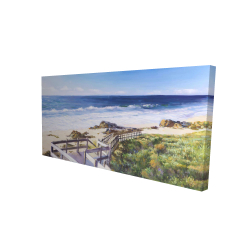 Promenade à la plage