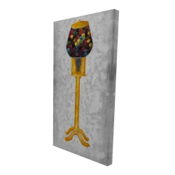 Yellow gum dispenser