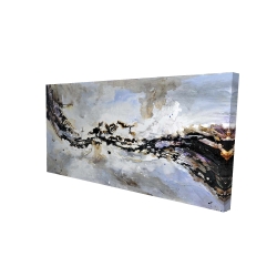 Texturized abstract wave