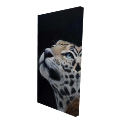 Realistic leopard face