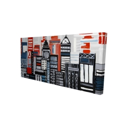Geometric urban landscape