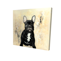 Canvas 48 x 48 - 3D - French bulldog