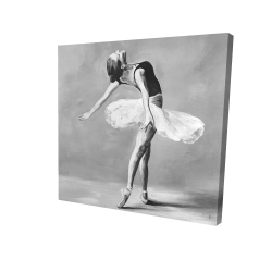 Canvas 36 x 36 - 3D - Classic ballet dancer