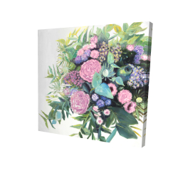 Mélodie de fleurs fuchsia