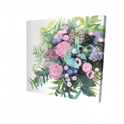 Mélodie de fleurs fuchsia
