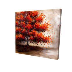Canvas 48 x 48 - 3D - Tree with dotted leaves