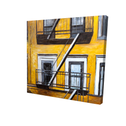 Building old fire escape