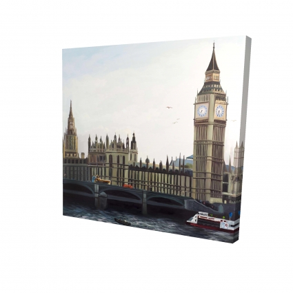 Big ben clock elizabeth tower in london