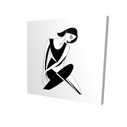 Femme assise