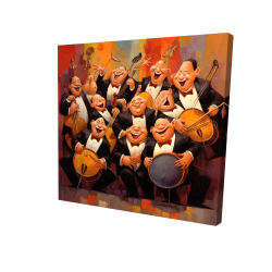 Canvas 48 x 48 - 3D - Musical joy