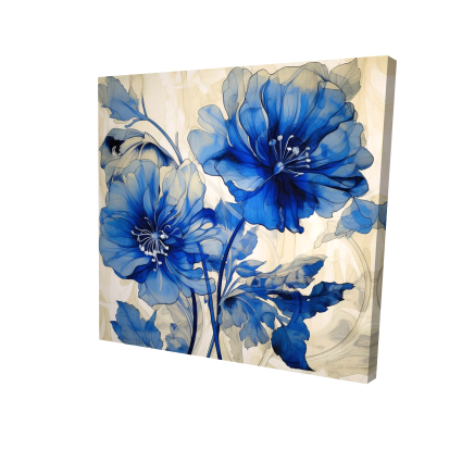 Blue flowers