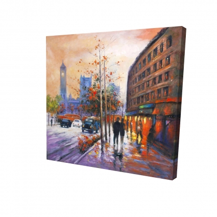 City by fall