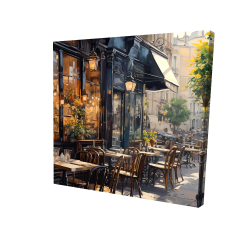Street corner cafe