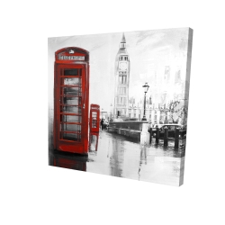 Red phonebooth with the big ben