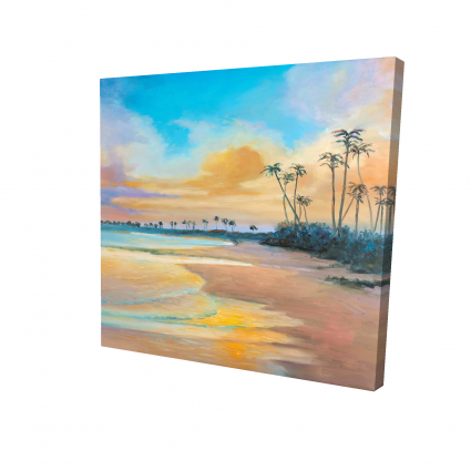 Sunset by the sea