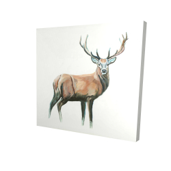 Canvas 24 x 24 - 3D - Deer