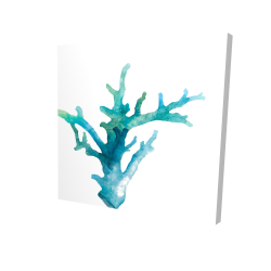 Canvas 48 x 48 - 3D - Watercolor sea coral