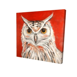 Colorful eagle owl