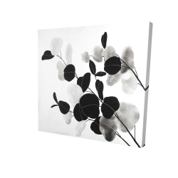 Branches et feuilles rondes