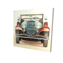 Canvas 48 x 48 - 3D - Old 1920s luxury car