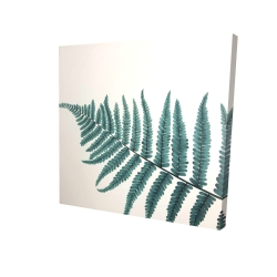 Canvas 24 x 24 - 3D - Beautiful fern