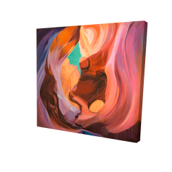 Inside view of antelope canyon